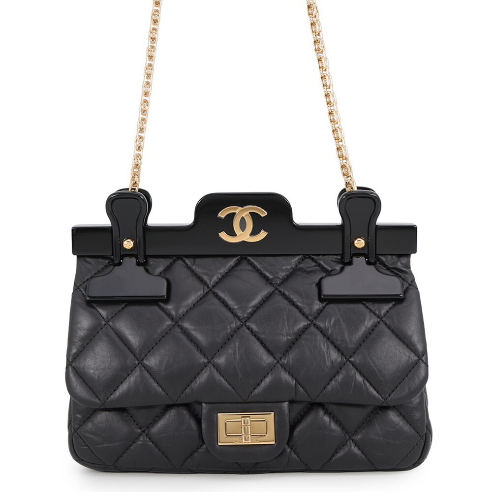 Chanel Chain Shoulder Bag, Matelassé, Coco Mark, 2.55, Reissue, Hanger, Lambs...